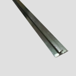 Profil H aluminiu silver 3000 mm – accesoriu îmbinare panouri decorative