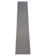 Panou decorativ riflat GREY OAK – design modern elegant