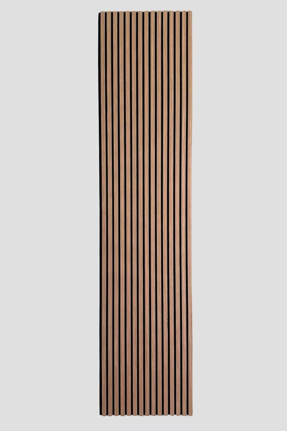 Walnut Panou acustic riflat Walnut – perete decorativ cu absorbție fonică - imagine 1