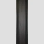 Panou riflat exterior Black – finisaj modern pentru fațade elegante