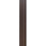 Panou riflat exterior Light coffee 219 x 26 x 2900 mm