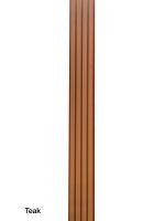 Panou riflat exterior Teak 219 x 26 x 2900 mm